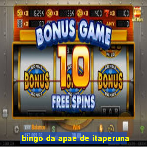 bingo da apae de itaperuna